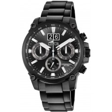 LOTUS Black Stainless Steel Chronograph L10141/3